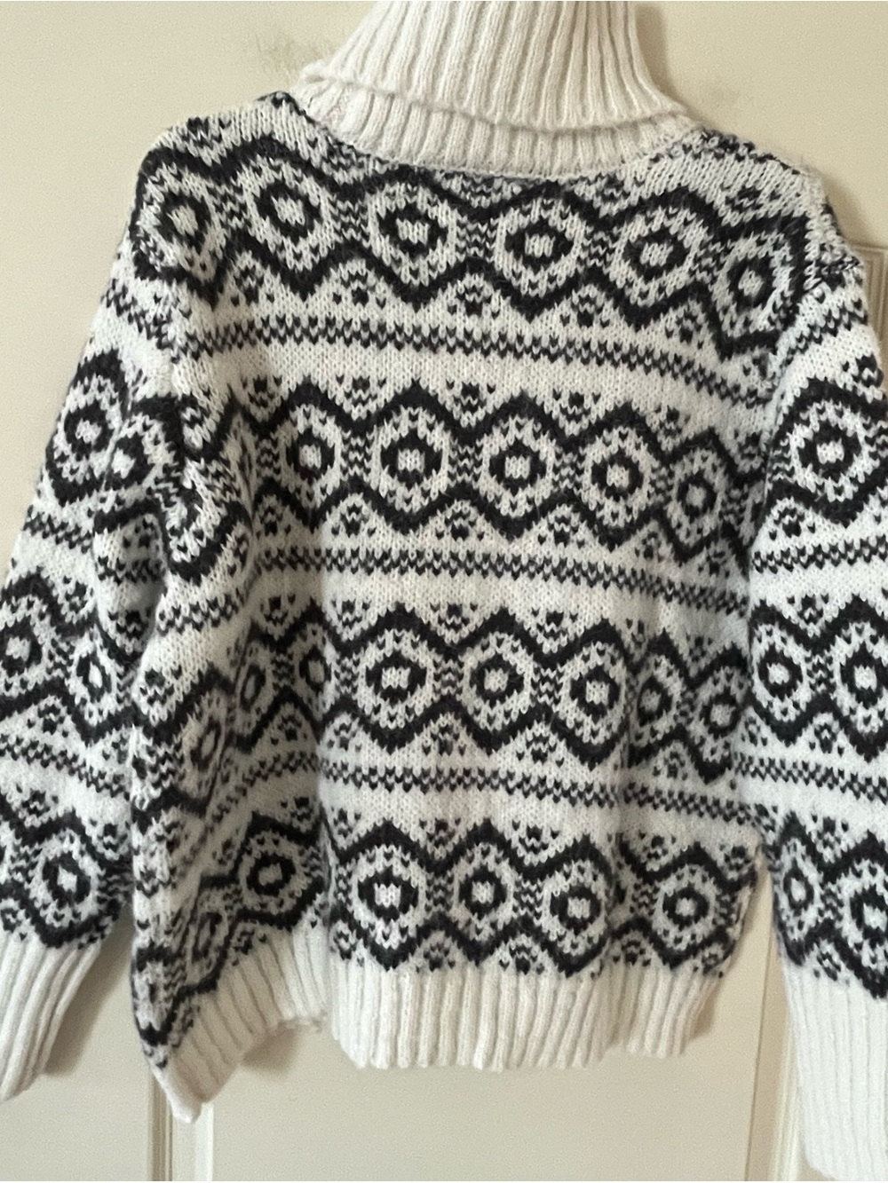 Joseph A. Designer Patterned Turtleneck Sweater Women’s Size 1X - Picture 15 of 15